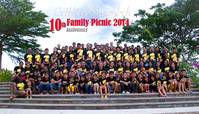 10th Anniversary Critters@Lembeh Family Picnic 8 August 2014