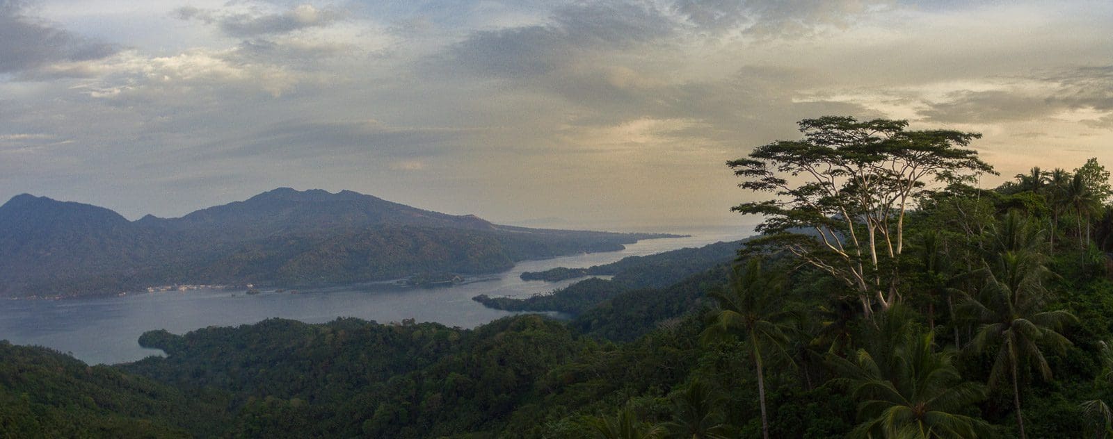 Viewpoint in Lembeh Island, North Sulawesi