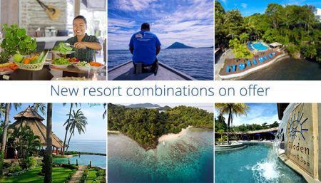 Resort combinations - Norte Sulawesi - Bali