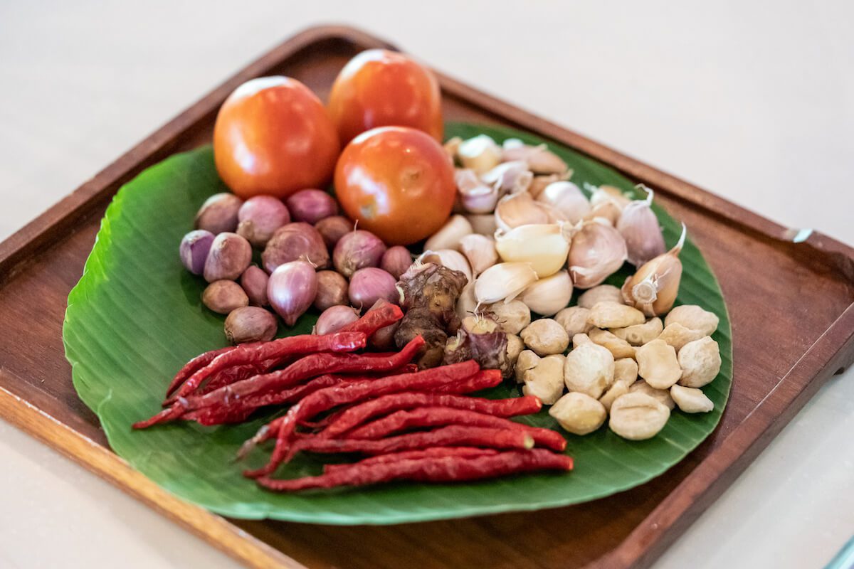 Ingredients 1200 Sambal ingredients