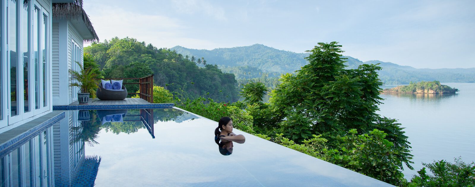 Lembeh Resort Cliffside Villa Pool