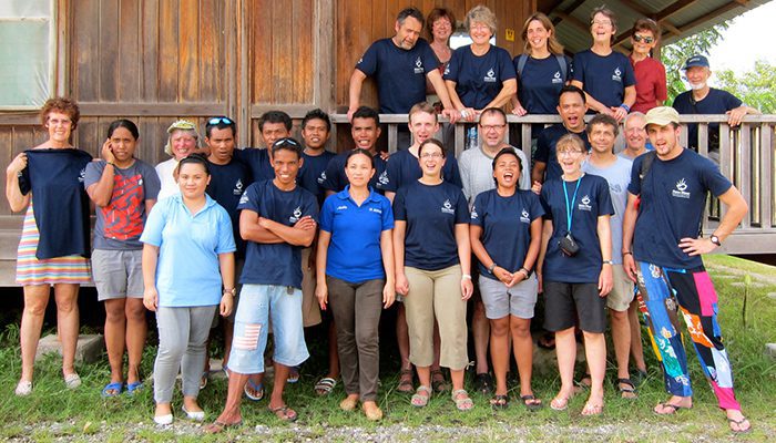 More than 300 Species of Fish on our House Reef