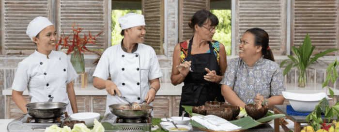 Cooking class at Lembeh Resort