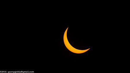 Solar Eclipse in Lembeh Island - 2