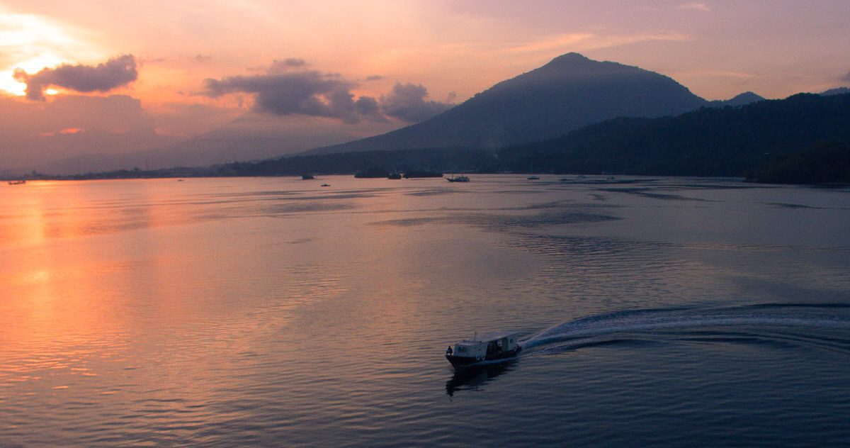 Sunset-Cruise-in-Lembeh Sunset at Lembeh Resort