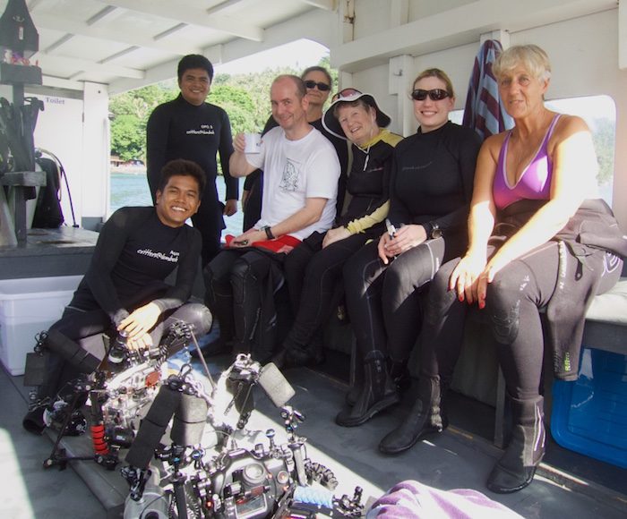 Diving in Lembeh