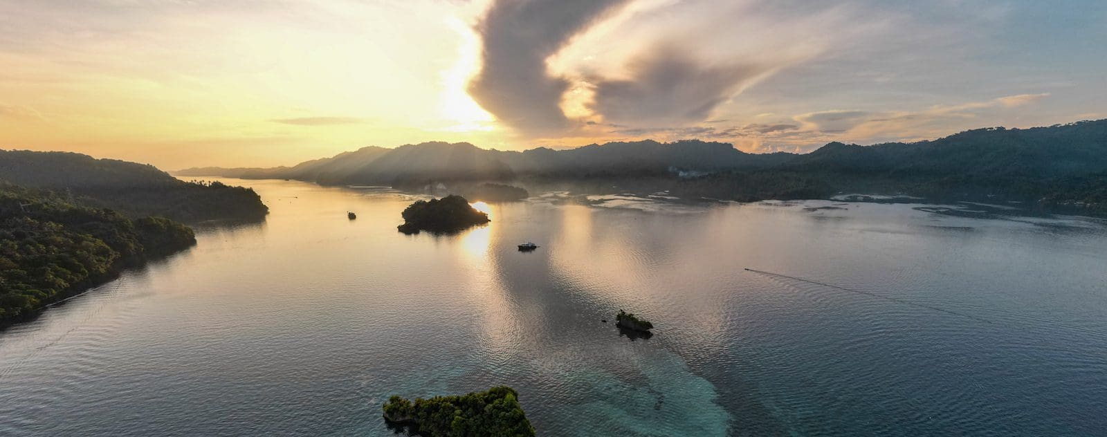 Landscape at Lembeh, Indonesia