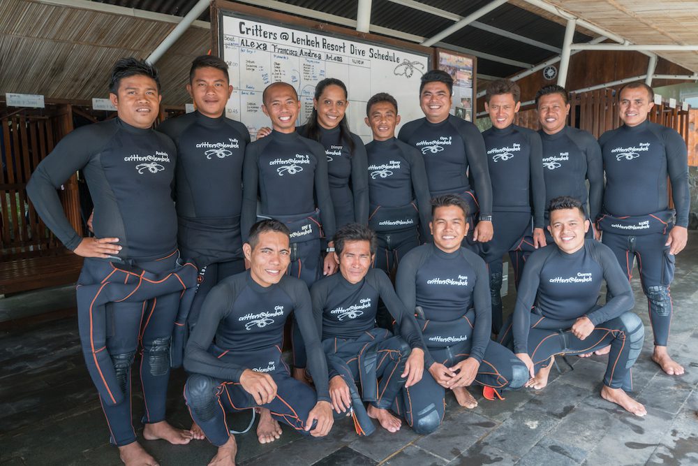 New Wetsuit, Dive Guide's, Lembeh, Indonesia 2017