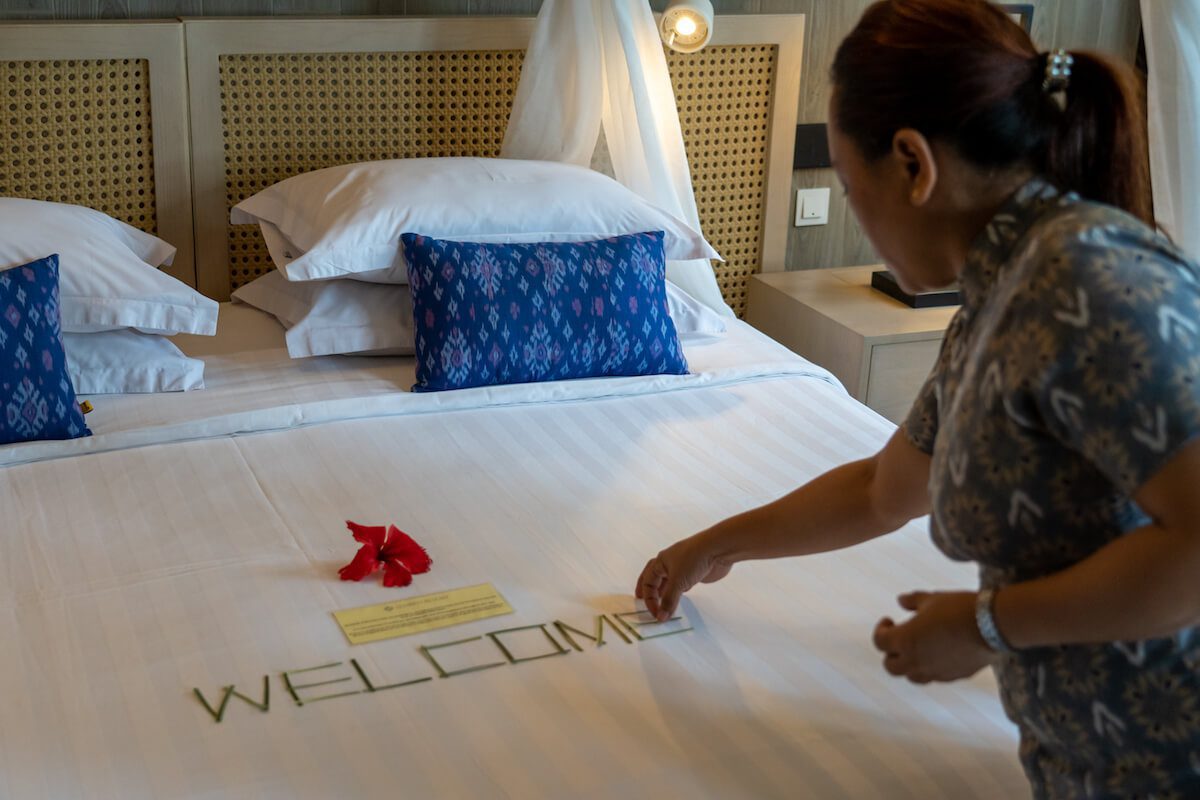 welcome Service at Lembeh Resort