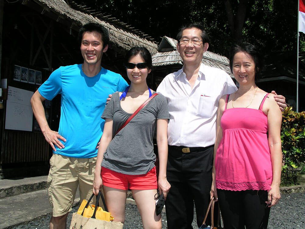 ying ling and family